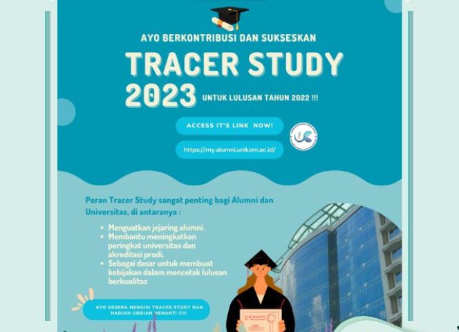 INFORMASI PENGISIAN TRACER STUDY UNIKOM UNTUK LULUSAN 2022 (UNIKOM STUDY TRACER FILLING INFORMATION FOR 2022 GRADUATES)
