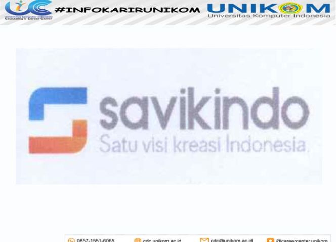 INFO LOKER SATU VISI KREASI INDONESIA (SAVIKINDO)