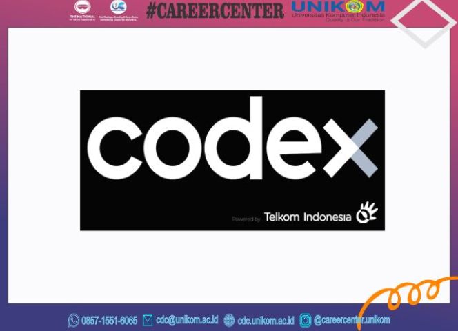 INFO LOKER "CODEX HIRING FOR TELKOM INDONESIA" x NVCF2020