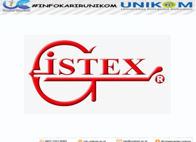 INFO LOKER PT. GISTEX