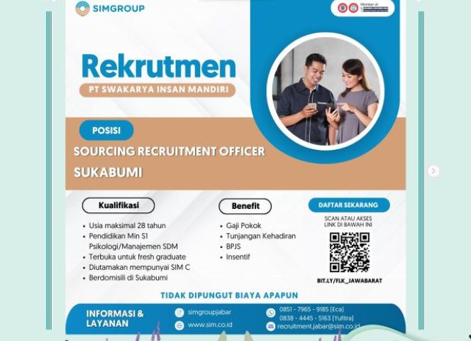 INFORMASI LOKER DARI PT Swakarya Insan Mandiri