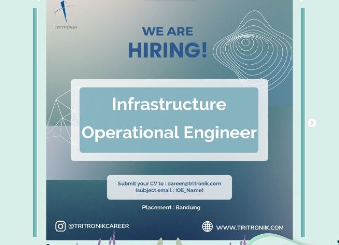 INFORMASI LOKER DARI Tritronik