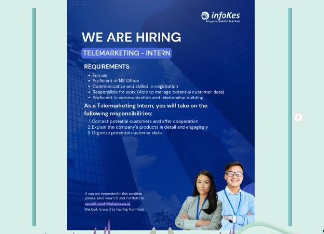 INFORMASI INTERNSHIP PT. INFOKES INDONESIA