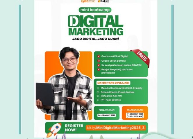 INFORMASI Mini Bootcamp Digital Marketing PT. YUREKA EDUKASI CIPTA (YEC)