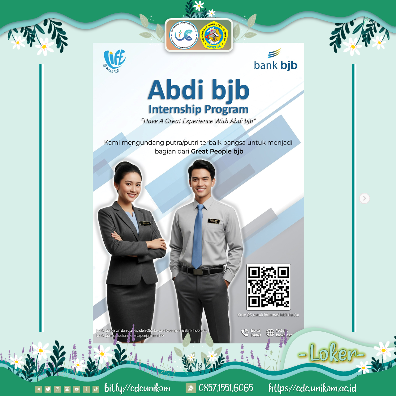 Lowongan Kerja Bank BJB