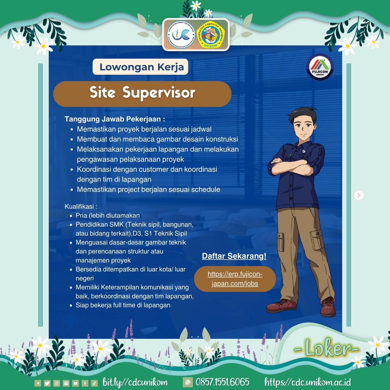 Lowongan Kerja FUJICON GROUP