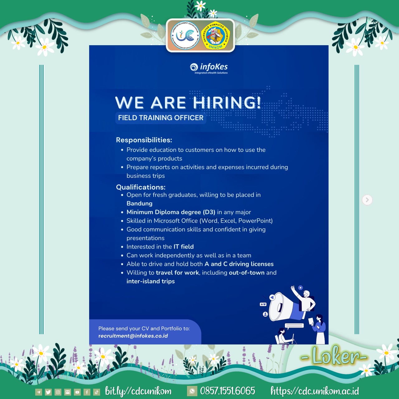 Lowongan Kerja INFOKES Indonesia