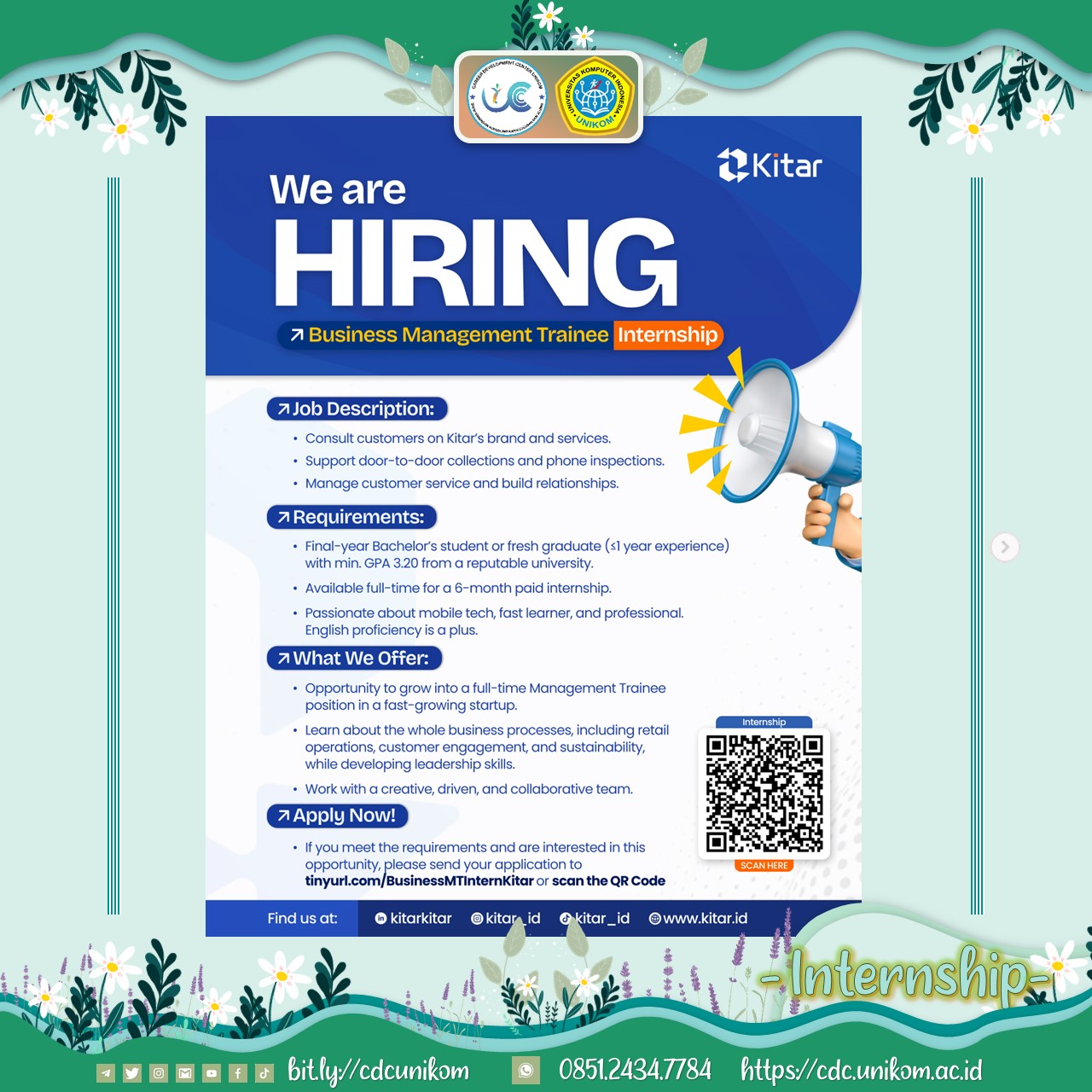 Magang PT Kitar Technology Indonesia